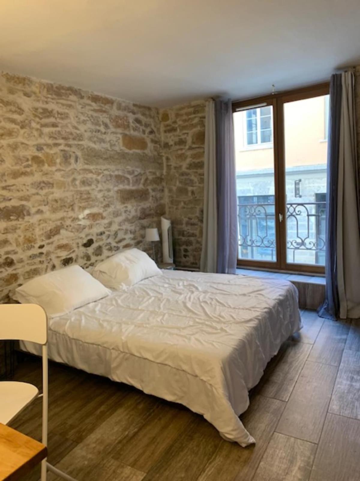 Studio With Exposed Stone Vieux Lyon Eksteriør bilde